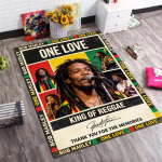 Vintage Reggae Artistide Kollaaž Vaip, Retro P&auml;ikeseloojangu ja Palmipuu Elutoa Dekoraatsioonivaip 80x120cm( 31x47in)