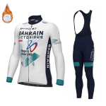 2026 Talvine Fliisist Soe Jalgratturi &Uuml;likonna Komplekt BAHRAIN VICTORIOUS TEAM Jalgrattas&auml;rk Pikkade Varrukatega Jalgrattariided P&uuml;kstega Ropa Ciclismo XS