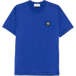 Stone Island &uuml;hev&auml;rviline kitsa l&otilde;ikega &uuml;mmarguse kaelusega l&uuml;hikeste varrukatega T-s&auml;rk Meeste Topid Ere-sinine K1S1521000-39S0013-V0022 M blue