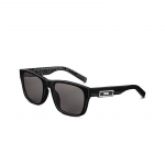 DIOR B23 S2F p&auml;ikeseprillid mustad ruudukujulised p&auml;ikeseprillid unisex stiil 10A0 F prillikarp + pakendikarp + originaalkott must