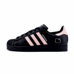 Adidas Originals Superstar 2 Macaron Libisemisvastased Kulumiskindlad Madalad Rula Kingad Unisex Must Roosa JI0079(Team1254-) 37⅓