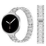 Teemantriba Samsung Galaxy watch 8/8 classic 40mm 44mm 46mm jaoks Metallist l&uuml;li Roostevabast terasest k&auml;ev&otilde;ru correa Galaxy watch 8 rihm galaxy8 classic 46mm