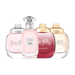 COACH Dream Journey Parf&uuml;&uuml;mi Proovikomplekt Neljaosaline Komplekt Tualettvesi Parf&uuml;&uuml;mvesi EDP Roos Pirn Four-Piece Set