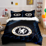 Chelsea Jalgpalliklubi logo. Voodipesukomplektid Tekikotikomplektid Tekikotid Padjap&uuml;&uuml;rid(1 * Tekikott 2 * Padjap&uuml;&uuml;ri (tekk ei kuulu komplekti)) 135x200cm