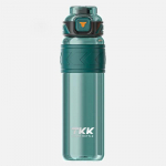 TKK 1000ml Veepudel Spordiveepudel Tritan BPA-vaba K&otilde;rrega Kaasaskantav Lekkimiskindel Plastikust Joogianum V&auml;litingimustes Fitnessi Veekeetja 0.6L