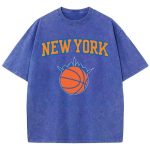 Suvine Tianshui Vana T-s&auml;rk New York Korvpallitr&uuml;kiga King M
