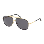 Tom Ford metallist piloodiprillid &otilde;hukese raamiga Meeste p&auml;ikeseprillid Kuldne FT069330A F,Gold gray