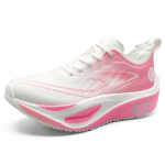 Unisex T&auml;iss&uuml;sinikplaadiga Jooksukingad Professionaalsed Maratonijooksuks Kerged Elastse Talla ja Hingava Kanga Spordijalatsid 41 white