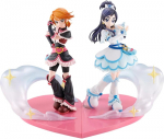 Ichiban Kuji Pretty Cure Forever A auhind Cure Blacki figuur B auhind Cure White'i figuur T&auml;ielik komplekt 2 s&uuml;damest!