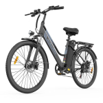 Elektriline jalgratas Zazawork C26 Pro 26 Rehv 250W Mootor Linna Elektriline Jalgratas T&auml;iskasvanutele Tippkiirus 25 km/h Kahekordsed Ketta pidurid 36V 20Ah Maksimaalne koormus 120 kg must