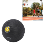 Kaalutud treeningkorvpall PU Hea p&otilde;rkega Suurus 7 Raske treenerikorvpall meestele naistele Valge s&otilde;na 1kg 2.2lb black