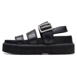 Clarks Nahast Lihtsad Mugavad Moodsad Sandaalid Naiste sandaalid Must 261715064 37 gray