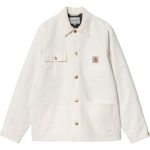Carhartt WIP FW24 Michigan Jakk Klassikaline Ruudukujuline Silt N&ouml;&ouml;biga Pikkade Varrukatega Jakk Unisex Jakk Helebeež I015261-0DJ-01 M white
