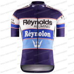 Retro Team Reynolds Jalgrattas&auml;rgi Komplekt Meestele Vintage Jalgrattar&otilde;ivad Suvine Klassikaline Maanteeratta S&auml;rgid &Uuml;likond Jalgratta Bib-p&uuml;ksid S blue