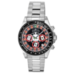 Invicta Speedway Roulette Casino Kronograaf GMT Roostevaba Teras Must Tihvtiketas Kvarts 44643 200M Meeste K&auml;ekell must
