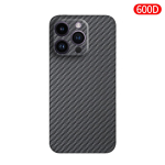 iPhone 14 Pro Max/14 Pro/14 Plus jaoks s&uuml;sinikust &uuml;mbris aramiidkiud kevlarkangas &otilde;huke k&otilde;va kate magnetiline must &otilde;huke helepunane 600d Carbon Fiber&iPhone 14 Pro gray