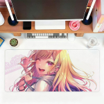 Marin Kitagawa Anime hiirematt kontorisse, m&auml;ngimiseks ja klaviatuuridele libisemisvastane suur veekindel 180x220x2mm