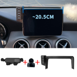 Autofoonihoidik Mercedes-Benz B-klassile 220 220d W246 2012~2018 GPS-i kinnitus Navigatsioonialus Autotarvikud TYPE A Black 20.5cm gray