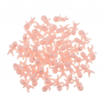 50 tk Mini vasts&uuml;ndinu nuku m&auml;nguasi du&scaron;&scaron; Decor peokoti t&auml;iteaine roosa 2.5 x 1.7 x 0.8cm