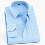 Klassikaline meeste standardvormingus pikkade varrukatega tvillist s&auml;rk 40 helesinine v&auml;rv