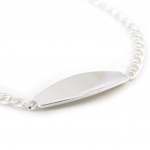 Les Tr&eacute;sors De Lily [G1736] - h&otilde;bedane &auml;&auml;rekett  Bambino  - 15 cm - 20x7 mm h&otilde;be