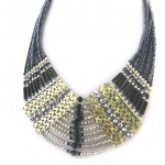 Les Tr&eacute;sors De Lily [M8203] &ndash; disainerkaelakee 'Altai' mustast kullast kuld