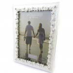 Les Tr&eacute;sors De Lily [M7794] &ndash; elevandiluust kristallist pildiraam  Romance  (13x18 cm) valge