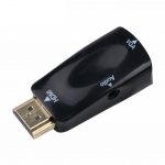 Dreamplaneti meesadapter HDMI VGA-st naissoost HD 1080P helikaabli muunduriks arvuti jaoks valge