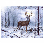 T&auml;ielik 5D Teemantmaaling Multifilm Lumihirve Mosaiik Tikand Ristpistes Kodukaunistus K&auml;sitsi valmistatud 25x30cm