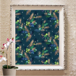 5D DIY Teemantmaali Ristpistekomplektid Mosaiik Kunst Pilt kividest Dekoratsioon Kingitus Teemanttikandid Full Round 20X30CM