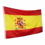 &Uuml;hendkuningriigi, Prantsusmaa, Saksamaa, Itaalia, Hispaania riigilipp 90*150cm Spain