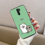 Cartoon Puppy Kitten Bunny Animal Pattern Pehme silikoonist telefoni&uuml;mbris Samsung Galaxy A50s iPhone Huawei Xiaomi Redmi Note 8 9 10 Pro OPPO Nokia kaanele iPhone 5/5S/SE