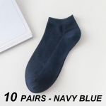 10 paari Suvised Meeste Sokid Puuvillane V&otilde;rk Must Valge &Auml;ri vabaaja Hingavad Mood Meeste Sokid Shor K&otilde;rge kvaliteediga EUR38-45 mitmev&auml;rviline