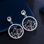 WWJ peened &otilde;&otilde;nsad l&otilde;ikelilledega ripatsk&otilde;rvar&otilde;ngad punane/roheline