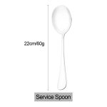 1 tk avaliku lusikaga serveerimislusika komplekt Western Mirror poleeritud roostevabast terasest s&ouml;&ouml;giriistad V&auml;rvilised unikaalsed Rootsi laua serveerimislusikad K&ouml;&ouml;gitarvikud h&otilde;be