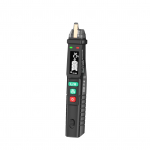 Mastfuyi FY18D kontaktivaba vahelduvvoolu pinge tester kahe vahemikuga 12V-1000V / 48V-1000V multifunktsionaalne NCV must