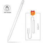 Fonken uus peopesa tagasil&uuml;kkamise pliiats iPad Pro 2021 2020 2019 2018 suure t&auml;psusega tahvelarvuti puutepliiatsi magnetkinnitus pliiatsi pliiatsi jaoks valge