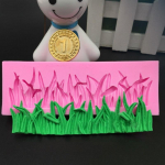 Uus 3D v&auml;ike muru silikoonist fondant vormikooki kaunistav k&uuml;psetusglasuurvorm