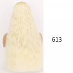 XINRAN naiste mood, pikad sirged 5 klambriga juuksepikendused s&uuml;nteetilisest kiust looduslikust sirgest igap&auml;evaseks kandmiseks 55 cm