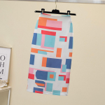 Naiste Solid &otilde;huke k&otilde;rge v&ouml;&ouml;koht Push Up puusa pliiats Elastic A-line seelik pakett puusa litriga seelik S