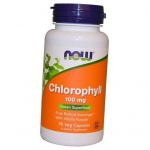 Klorof&uuml;ll, Chlorophyll 100, Now Foods 90kaps (70128020) 90vcaps
