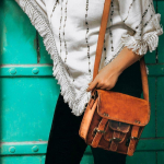 Meeste uus ehtsast kitsenahast vintage pruun v&auml;ike messengeri &otilde;lakott 7x9x3 pruun