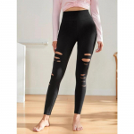 2023. aasta suve tugevad spordijoogap&uuml;ksid, moep&uuml;ksid, naiste &otilde;&otilde;nsad elastsed vabaaja p&uuml;ksid Pantalon Femme Fitness Outdoor 26066 XS must