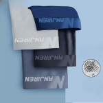 1 komplekt Bokserid Meeste Bokser Aluspesu Lamedad p&uuml;ksid Siidkuivad Ja Mugavad Meeste Alusp&uuml;ksid Hingavad alusp&uuml;ksid &otilde;hukesed Seksikad Meeste Bokserp&uuml;ksid XL