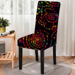 Mandala Print Tooli kate Elastne S&ouml;&ouml;gitoa Tooli Slipcover Strech K&ouml;&ouml;gitaburetid Istmekatted Housse De Chaise Kodusisustus Universal Size