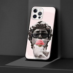 Funny Art Aesthetic David Black Case Apple Iphone 11 13 12 Mini 14 Pro Max Xr 7 8 Se Xs 6 6s Plus 5 5s Silikoonist telefoni kate iPhone 11