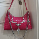 Naiste k&auml;ekott Korea gooti T&uuml;drukukett Harajuku Esteetilised k&auml;ekotid Subkultuuri Tume punk kaenlaaluse kott Risti pealuu &otilde;lakott Kotid One Size