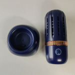 Kaasaskantav puu- ja juurviljapuhastusvahend USB-puuviljapesumasin K&ouml;&ouml;gi toidupuhastaja kapslite kuju k&ouml;&ouml;giviljade puhastusmasin 1pc sinine