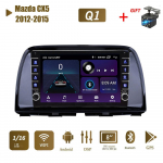 2 dini Androidi autoraadio multimeediumivideopleier Mazda CX5 2012-2015 jaoks Nupuga WiFi BT 1+16GB 1+16GB