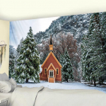 Vaikne metsavaip kodukaunistamise gobel&auml;&auml;n Mandala Bohemian dekoratiivne reisimadrats joogamatt Hipi diivanitekk 230x180cm